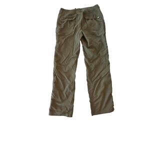 The North Face Olive Green Women's Sz 6 Horizon Tempest Pants Hiking Convertible